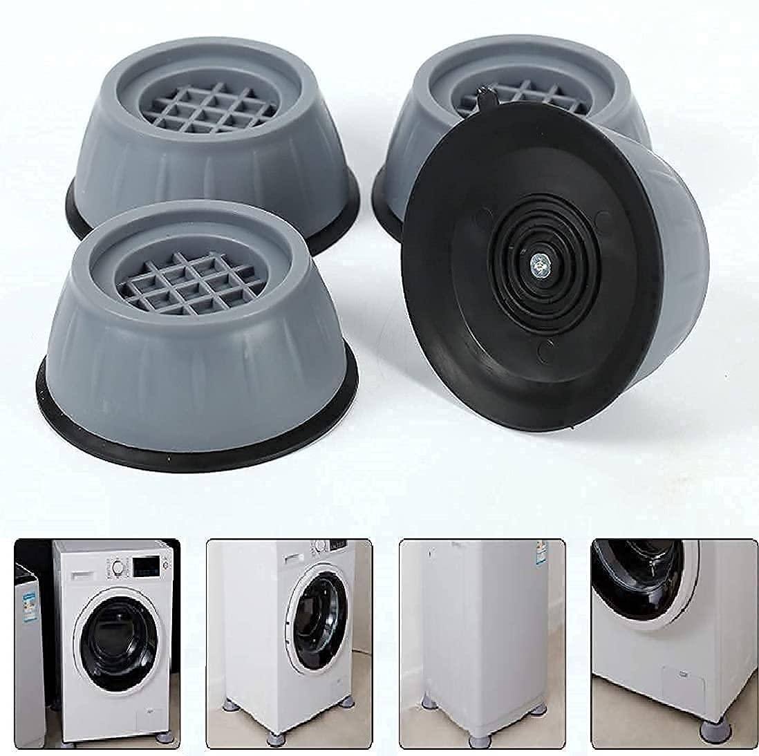 Anti Vibration Pads for Washing Machine (4 Pcs) β Shockproof Feet Protectors for Washer, Dryer & Furniture