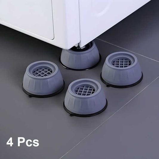 Anti Vibration Pads for Washing Machine (4 Pcs) – Shockproof Feet Protectors for Washer, Dryer & Furniture