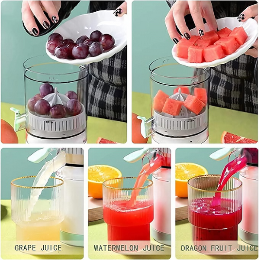 Electric Citrus Juicer – USB Rechargeable, Portable & Perfect for Fresh Juice Anywhere