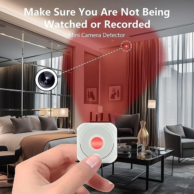 Mini Spy Camera Detector β Portable Anti-Spy Device for Home, Office & Travel