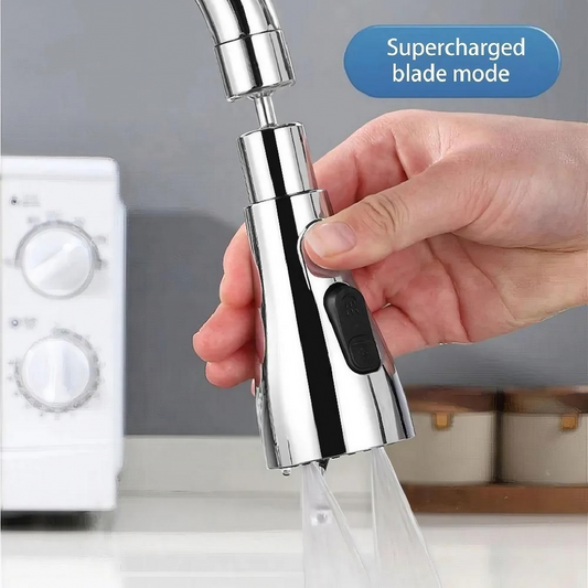 Smart Kitchen Faucet Nozzle – 3-in-1 Spray Modes for Easy, Efficient Washing