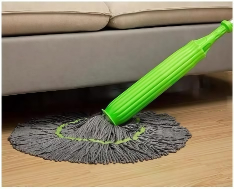 Magic Spin Mop – 360° Rotating, Self-Wringing Mop for Effortless Floor Cleaning