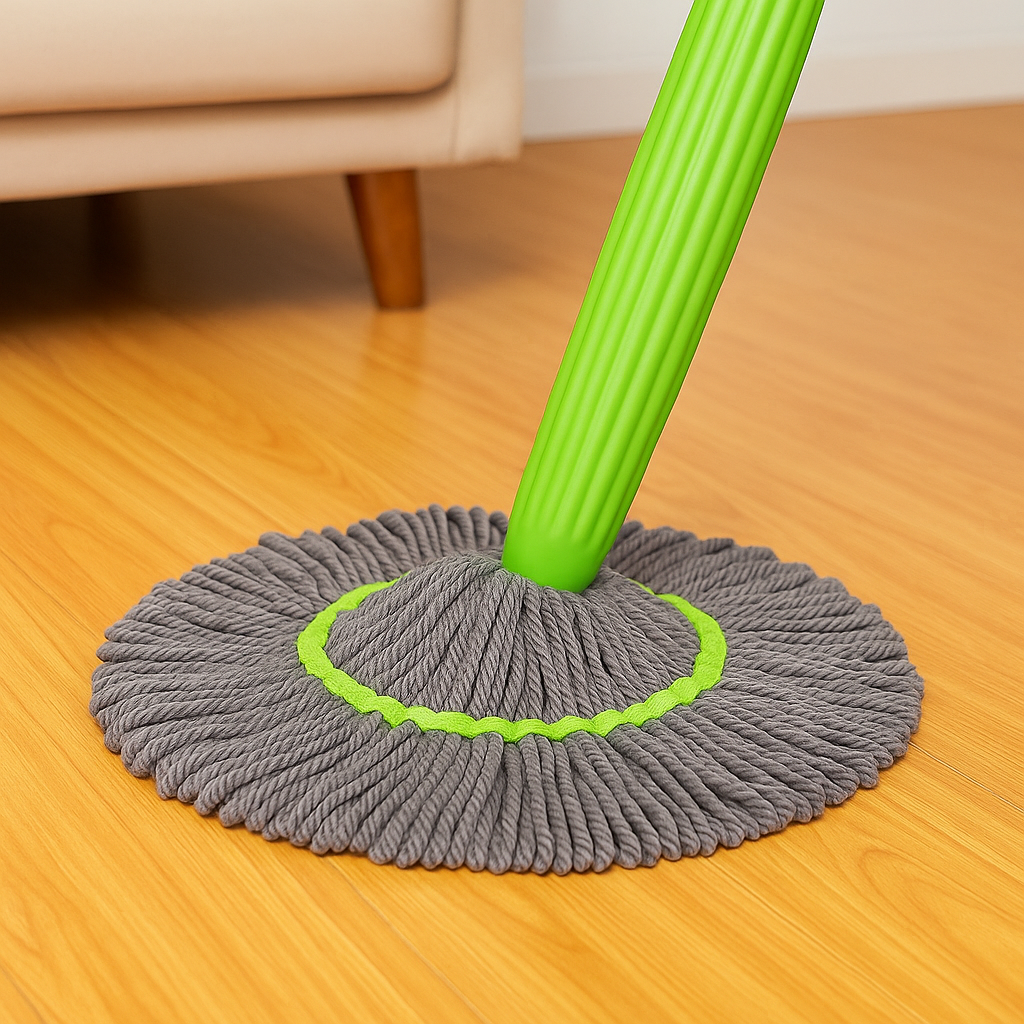 Magic Spin Mop – 360° Rotating, Self-Wringing Mop for Effortless Floor Cleaning