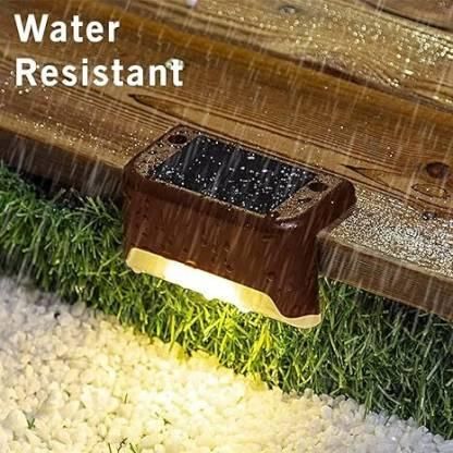Solar Deck Lights Outdoor – Waterproof LED Step, Fence & Garden Lighting for Home Decoration