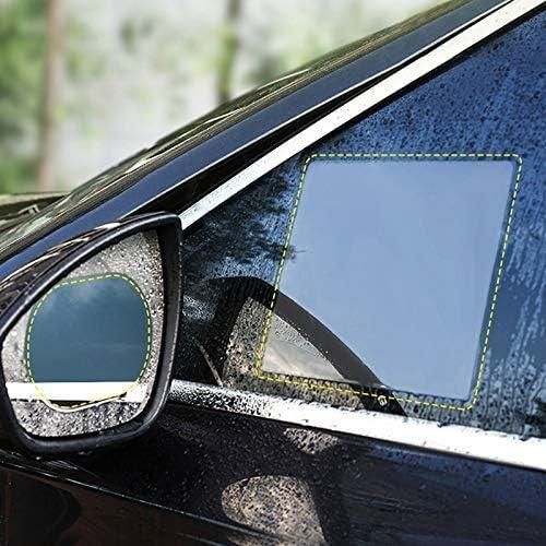 Anti-Fog & Rainproof Car Mirror Film – Universal Fit, Anti-Glare, Pack of 2