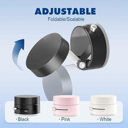 Vacuum Mobile Holder – 360° Rotation, Foldable & Universal Magnetic Grip