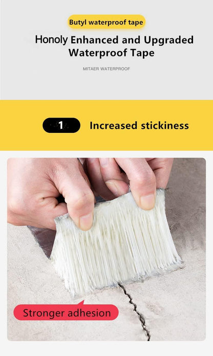 Aluminium Foil Waterproof Sealant Tape – Heavy-Duty, Heat-Resistant & All-Weather Fix