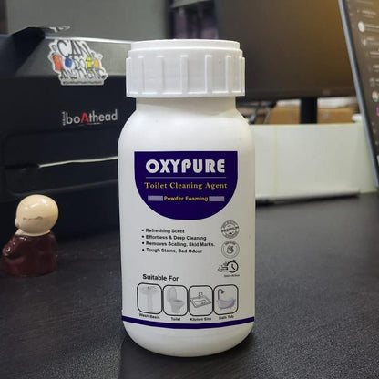 OxyPure Toilet Cleaning Powder – Deep Clean, Fresh Scent & Easy Use (Pack of 2 x 100g)