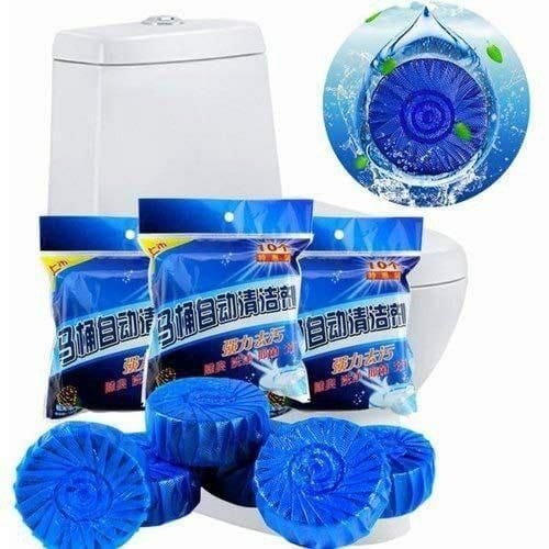 Toilet Cleaning Tablets (Pack of 10) – Deep Clean, Deodorize & Freshen with Every Flush