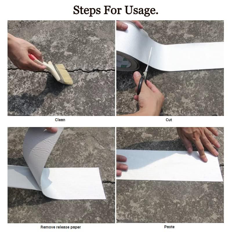 Aluminium Foil Waterproof Sealant Tape – Heavy-Duty, Heat-Resistant & All-Weather Fix