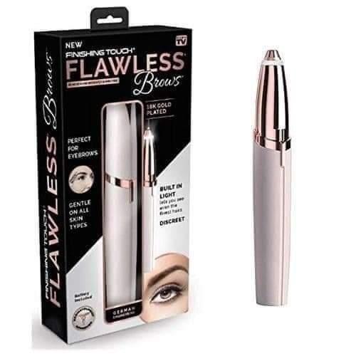 Flawless Eyebrow Trimmer for Women – Painless Precision Hair Remover & Portable Shaper