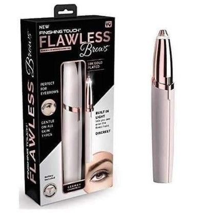 Flawless Eyebrow Trimmer for Women – Painless Precision Hair Remover & Portable Shaper