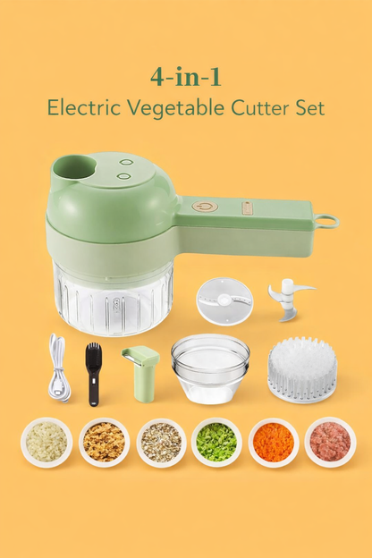 Smart 4-in-1 Electric Vegetable Cutter