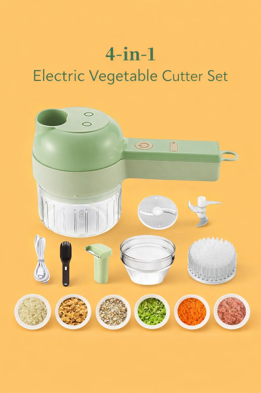 Smart 4-in-1 Electric Vegetable Cutter