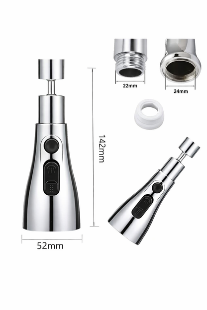 Smart 3-Mode Kitchen Faucet Nozzle