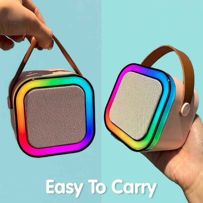 Bluetooth Karaoke Speaker with Microphone – Portable, Wireless & Party-Ready