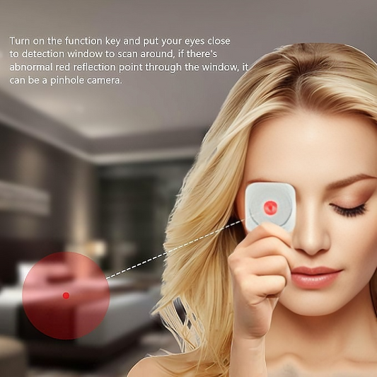Mini Spy Camera Detector – Portable Anti-Spy Device for Home, Office & Travel