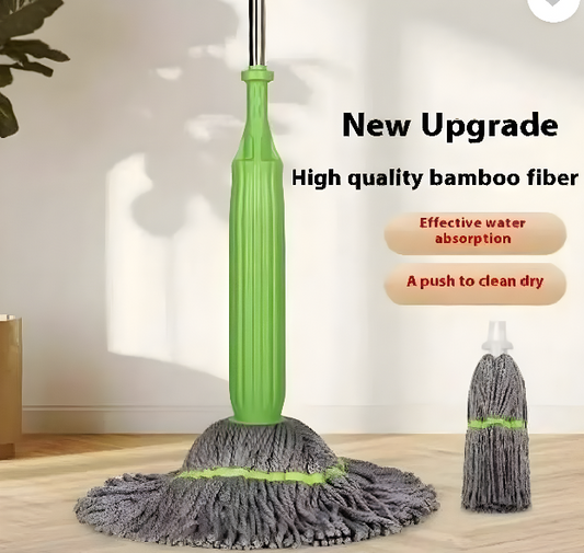 Magic Spin Mop – 360° Rotating, Self-Wringing Mop for Effortless Floor Cleaning