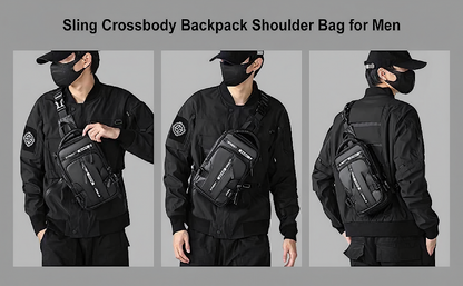 Smart Sling Bag with USB Charging Port – Stay Connected & Hands-Free On the Go