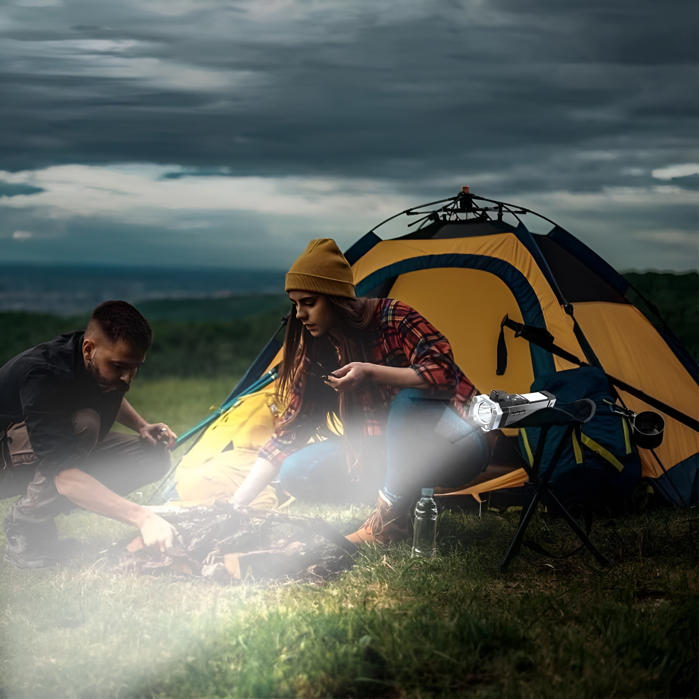 Rechargeable LED Torch – Ultra-Bright, Portable & Power-Packed Lighting