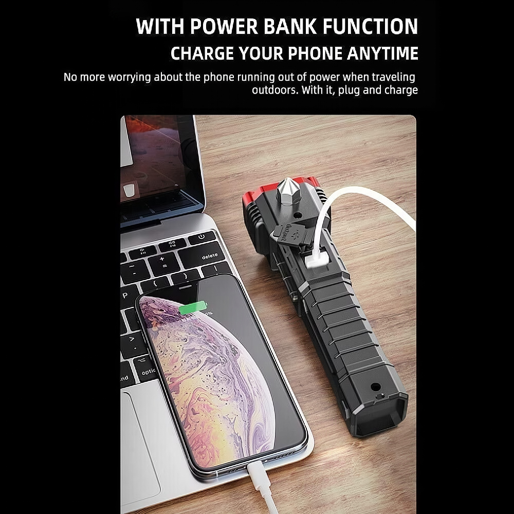 Rechargeable LED Torch – Ultra-Bright, Portable & Power-Packed Lighting