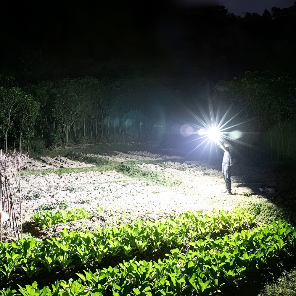 Rechargeable LED Torch – Ultra-Bright, Portable & Power-Packed Lighting