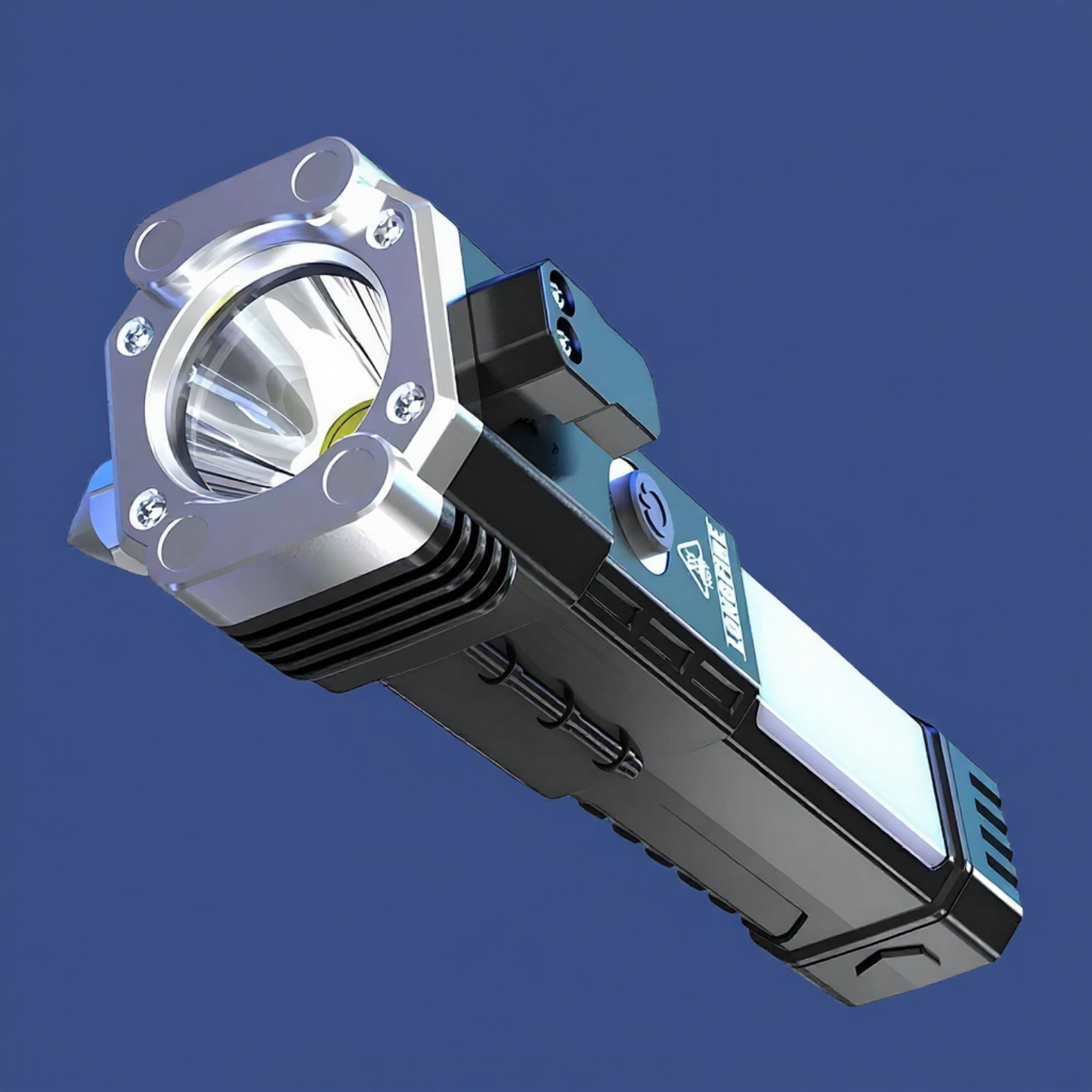 Rechargeable LED Torch – Ultra-Bright, Portable & Power-Packed Lighting