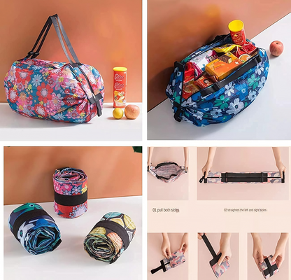 2-in-1 Foldable Shopping Bag – Reusable, Lightweight & Eco-Smart Tote