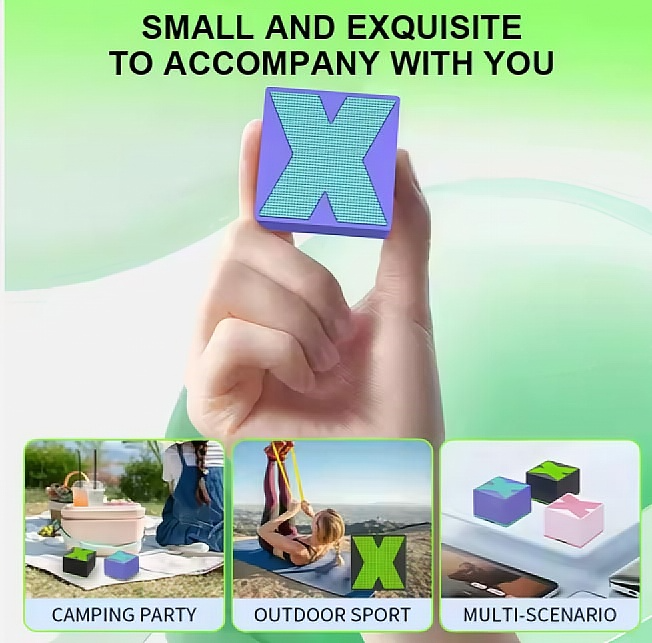 X Wireless Bluetooth Speaker – Compact, Powerful Sound & Ultra-Portable